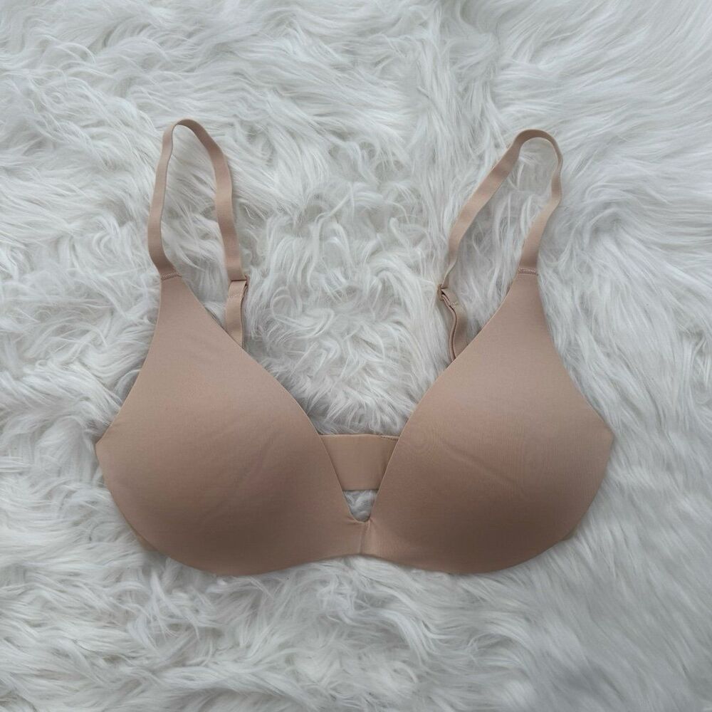 Skims Wireless Super Pushup Bra Sand Size 30C